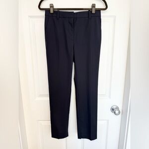 3.1 Phillip Lim Wool Blend Cropped Pencil Trouser Navy Size 0